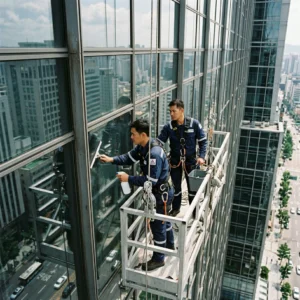 cleaning glass